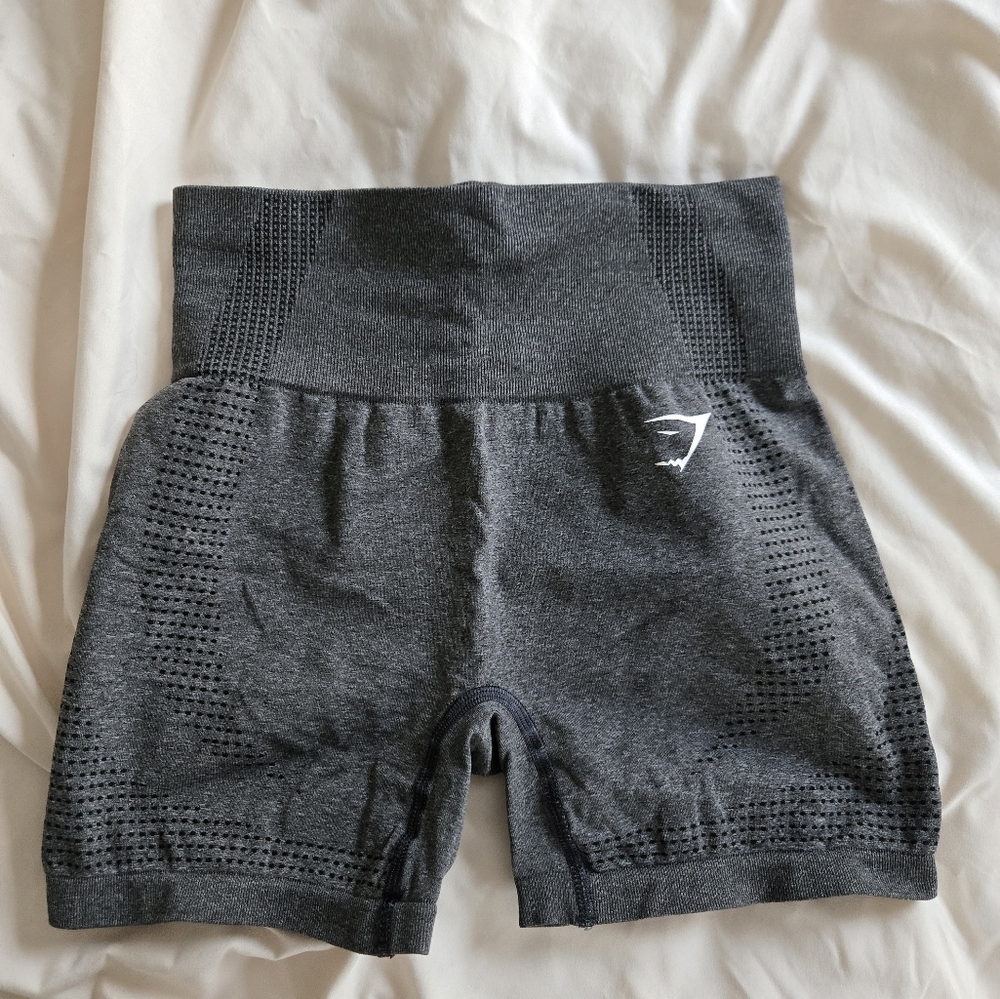 Gymshark Vital Seamless 2.0 Shorts - Charcoal Marl